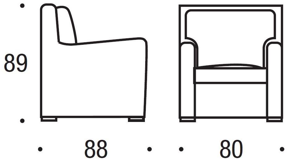 Felis Кресло Bergere из ткани с подлокотниками Complements sun-id-1344462 - Вид №1