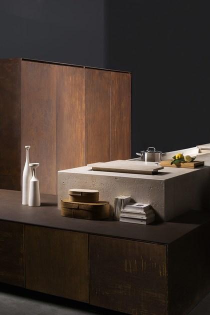 TM Italia Cucine Скрытая кухня с островом sun-id-1447806 - Вид №1