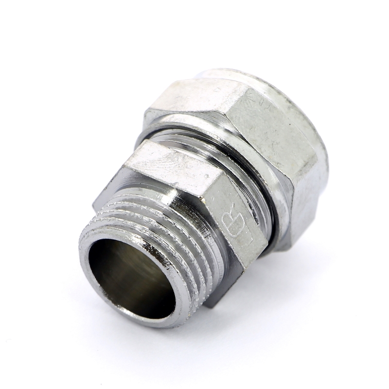 Муфта обжим-Н хромированная TIEMME 18х1/2" 1130184