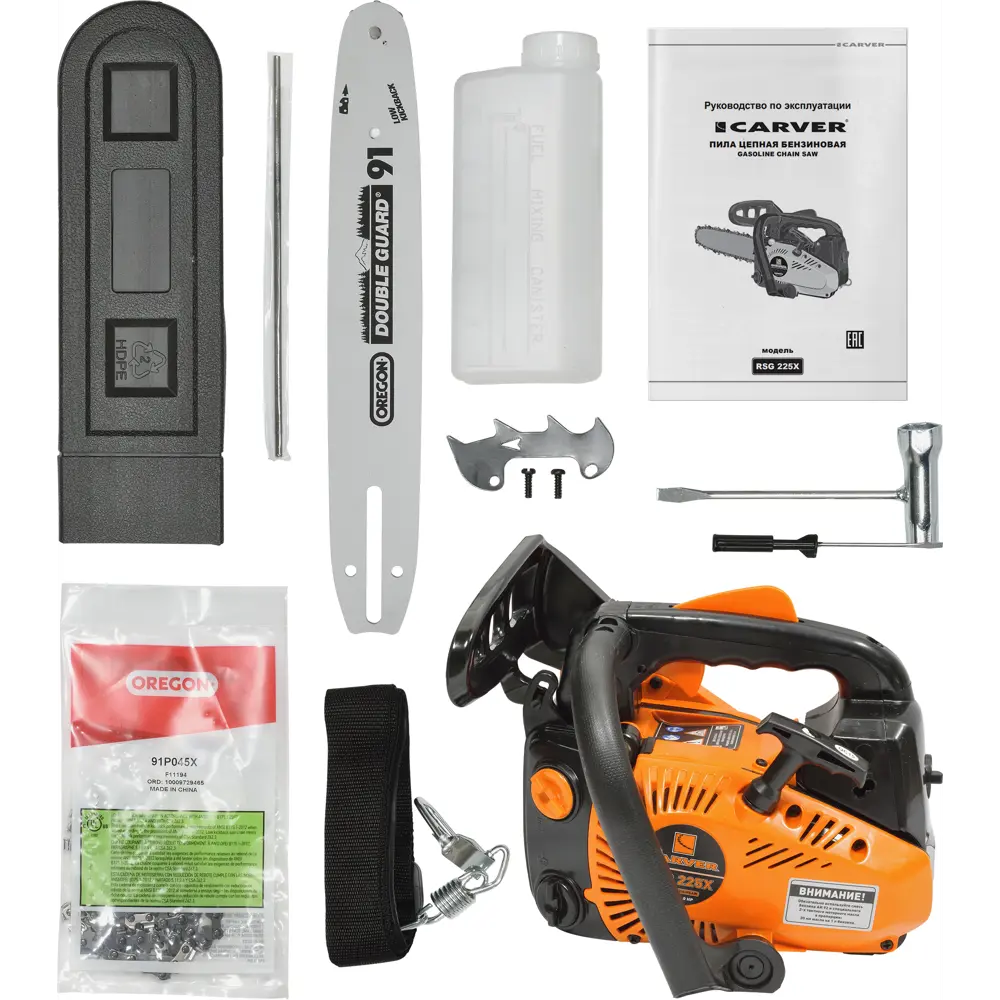 Пила бензиновая Carver 225Х, 1 л.с. 30 см STLM-2056478 - Вид №1