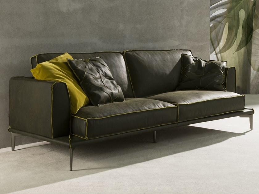 Flexstyle 3-х местный кожаный диван sun-id-1421897 - Вид №5