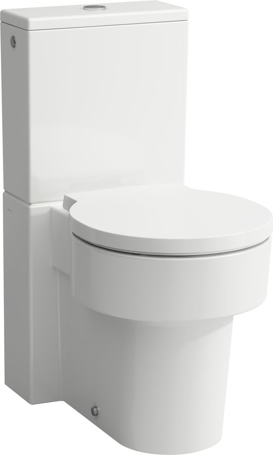 H8242810002311 Напольный унитаз, комбинированный, безободковый смыв Rimless, выпуск горизонтальный/вертикальный LAUFEN PRO