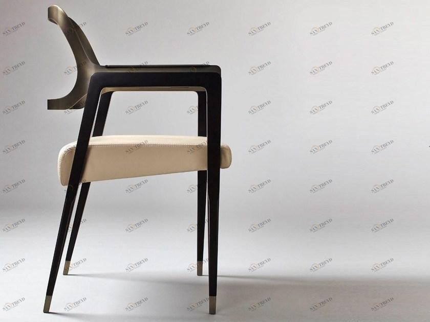 ROSSATO ARREDAMENTI Стул из орехового дерева с подлокотниками Home Rhc-01