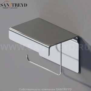 Agape MACH Держатель для туалетной бумаги 13 см хромированный AMAC0659A