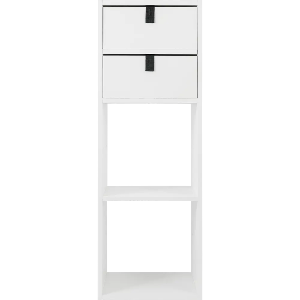 Стеллаж КУБ 3 секции 36х105х32 см ЛДСП цвет белый Santreyd STLM-2020013 - Вид №3