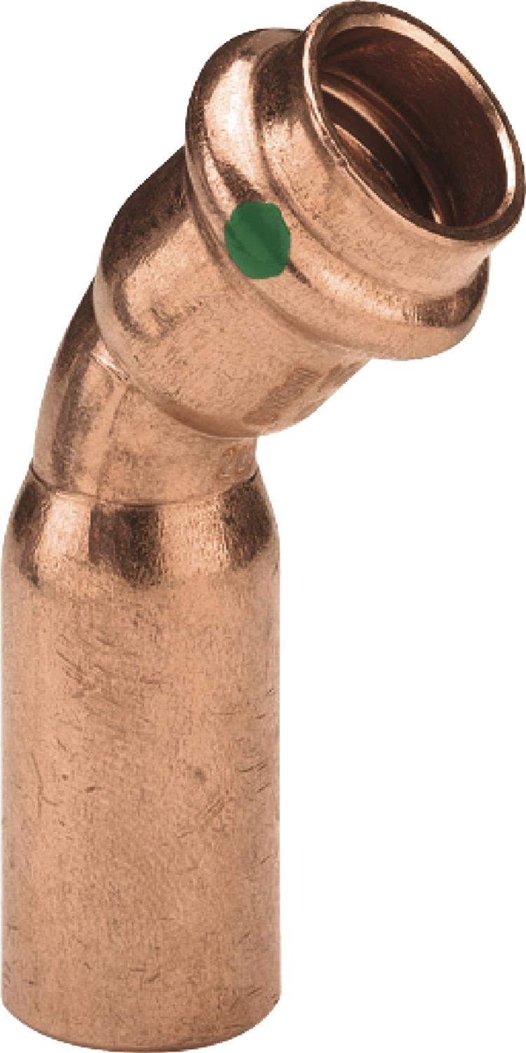 Viega Отвод редукционный 45° Profipress 2426.2 (629 298 *)) 