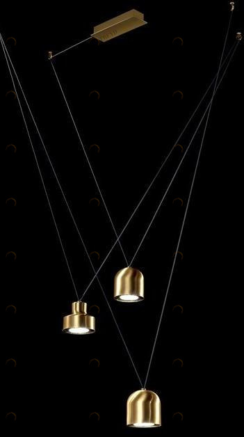 ZAVA Подвесной светильник из латуни sun-id-1380582