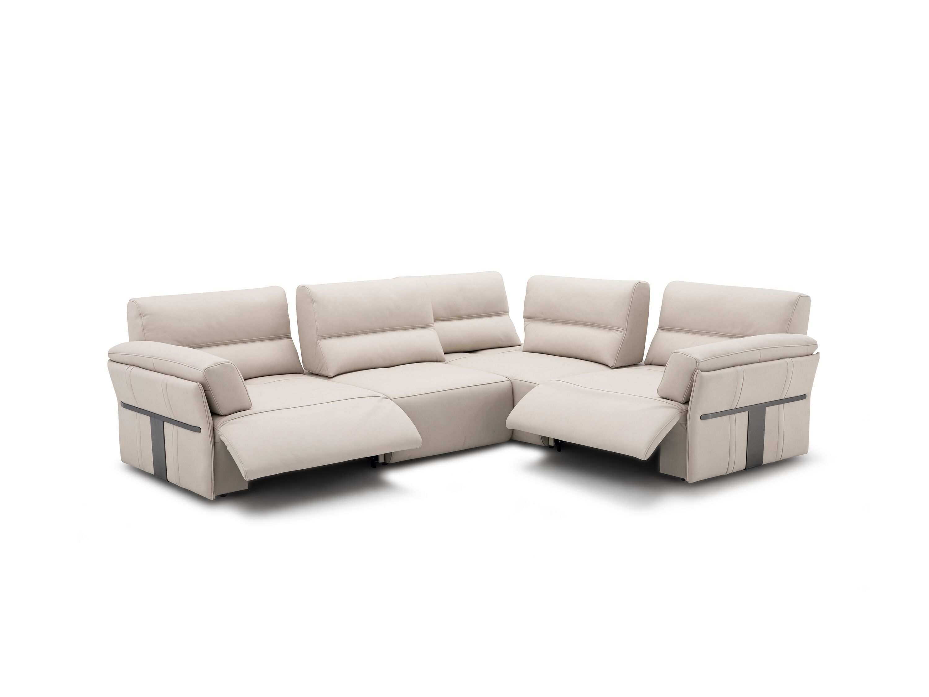 Кожаный угловой диван на 6 мест и более с электрическим движением CAMPO DE' FIORI SOFIA ARCH-00033020 - Вид №3