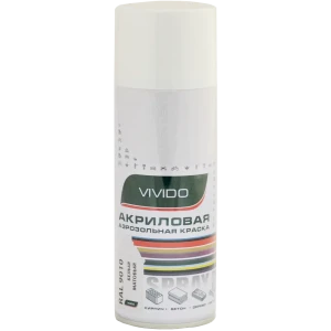 Краска аэрозольная Vivido матовая цвет белый RAL 9010