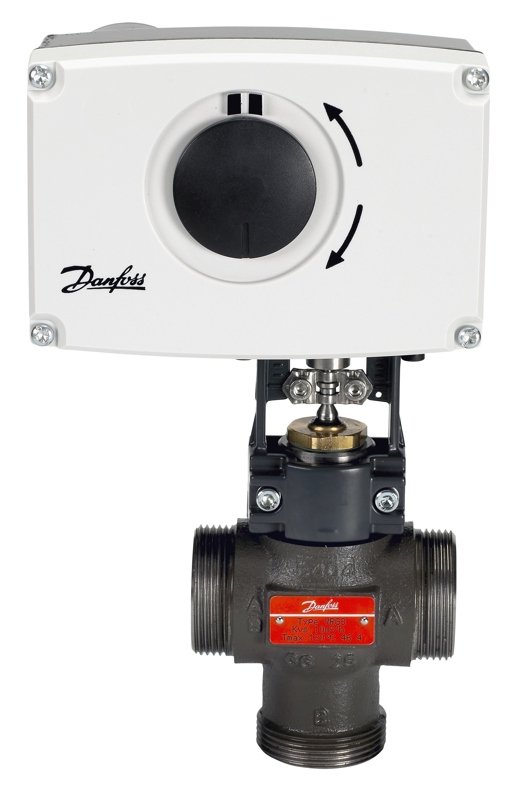 Danfoss Редукторные электроприводы с трехпозиционным управлением AMV 25 230В электропривод 082G3024  - Вид №47