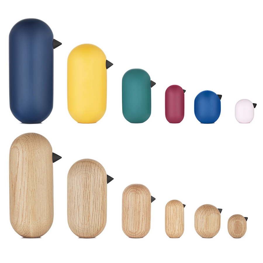Фигура декоративная Little Bird 13,5 см, дерево Normann Copenhagen 100192 - Вид №1