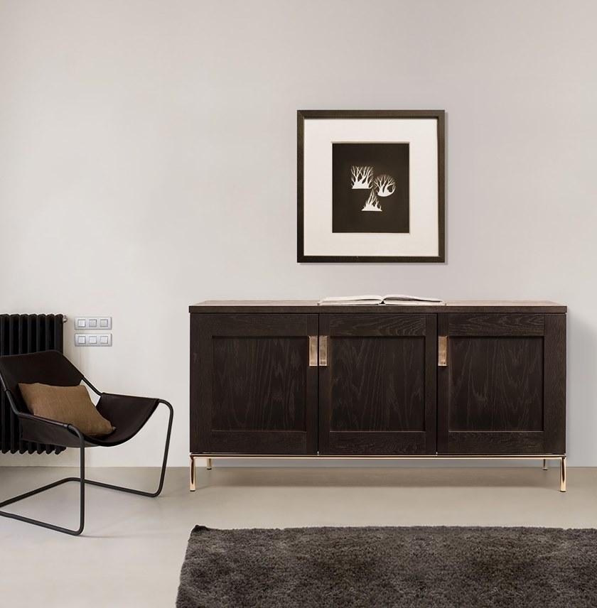 Woodman Комод из фанерованной древесины с распашными дверцами Pimlico 235215001052  - Вид №7