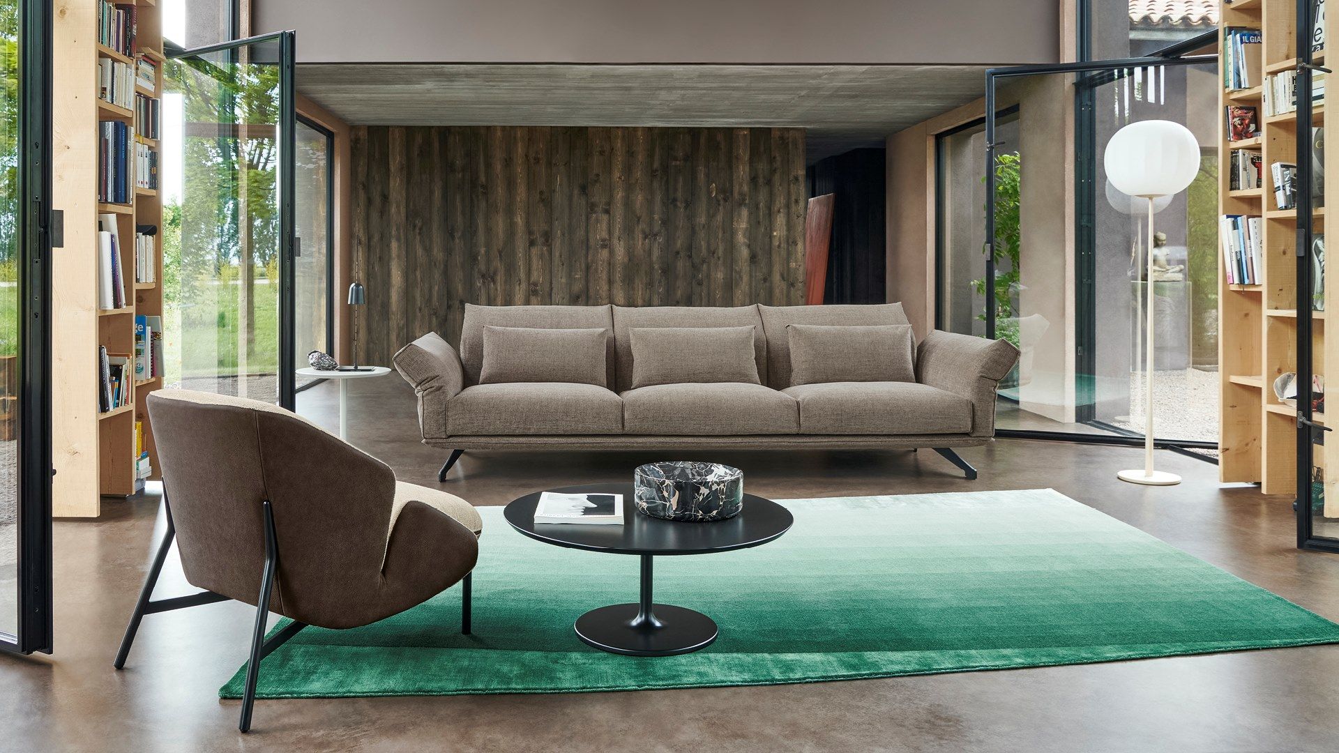 3-местный тканевый диван Twils WING ARCH-00107512 - Вид №2