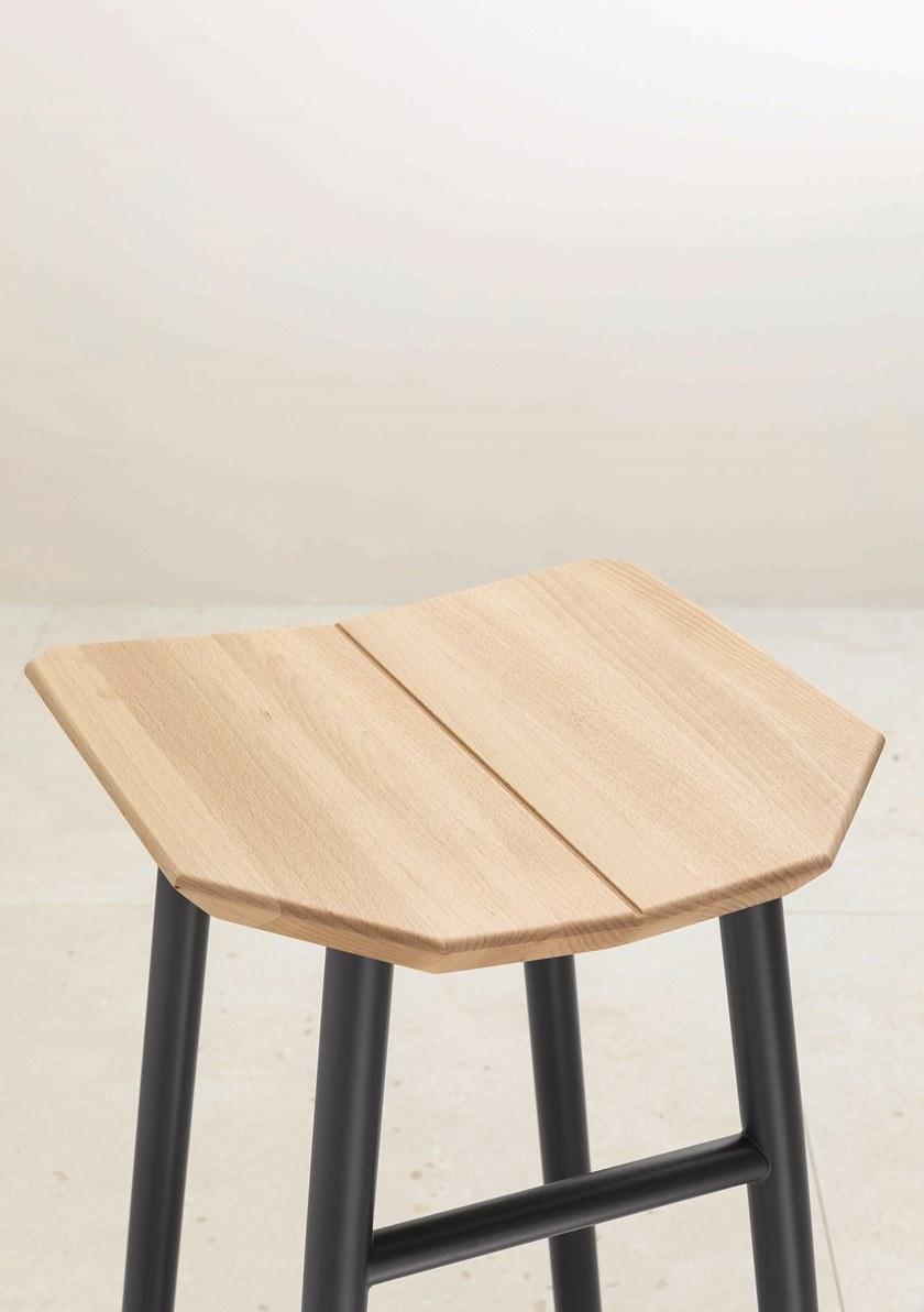 Miniforms Низкий табурет из массива дерева sun-id-1386776 - Вид №1