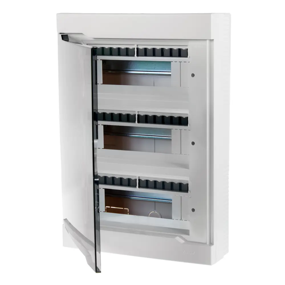 Щит распределительный навесной Лезард Luxray ЩРН-П-36 3x12 модулей IP40 пластик LEZARD STLM-2158691 - Вид №1