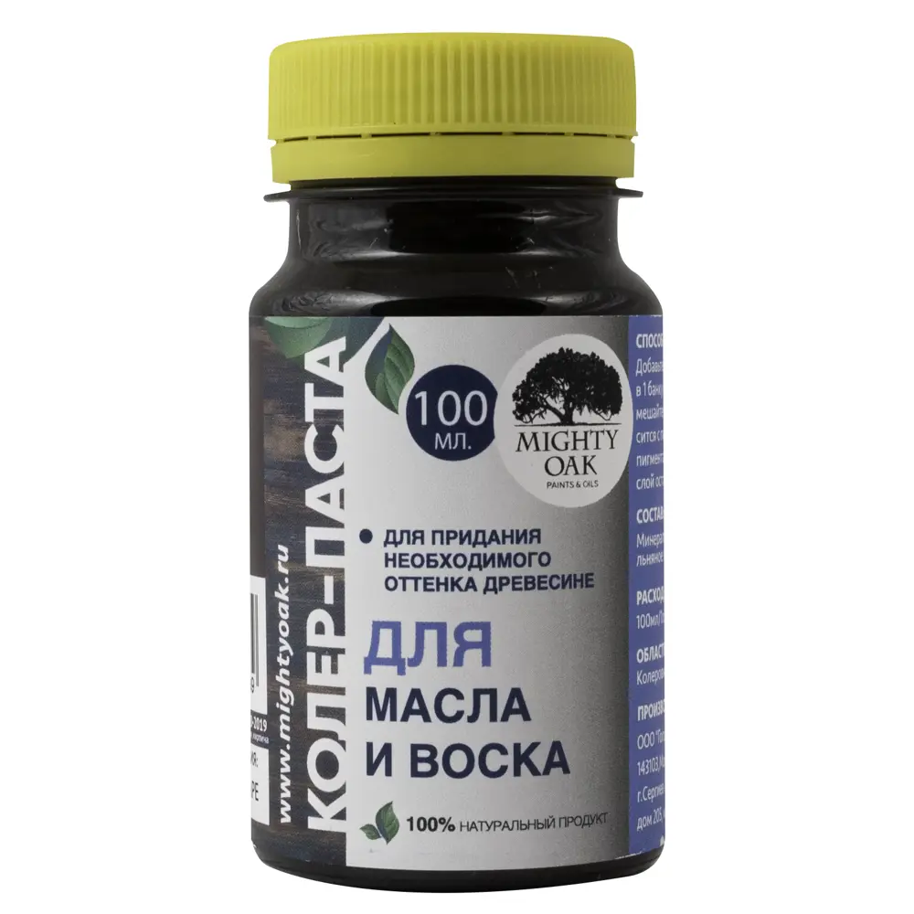 Колер-паста MIGHTY OAK для тонирования древесины в оттенке венге 82767696 STLM-0853973 - Вид №1