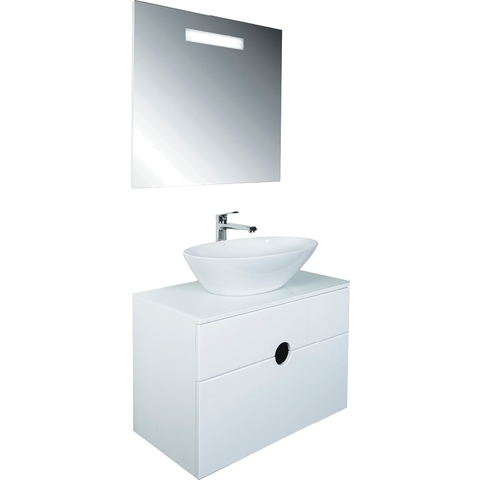 Тумба подвесная Moon, цвет белый Белый ORANGE sun-id-1516937 - Вид №2