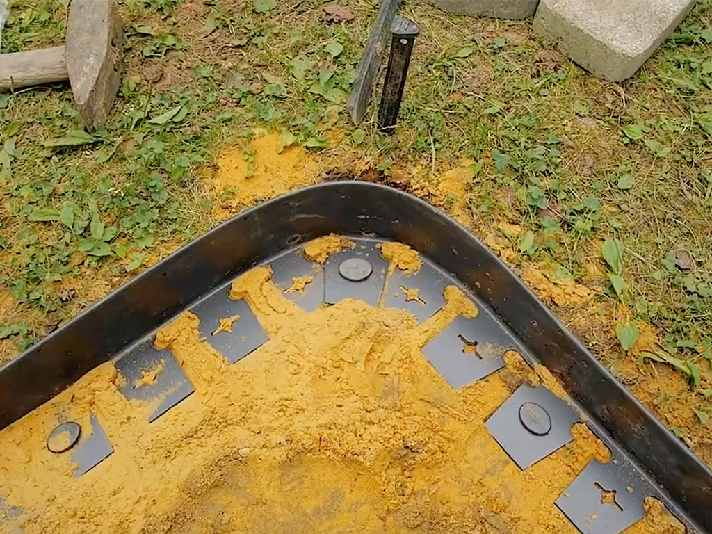 Бордюр "Стафф" 45 мм, длина 2 м ГеоПластБорд GPBST-48 - Вид №12