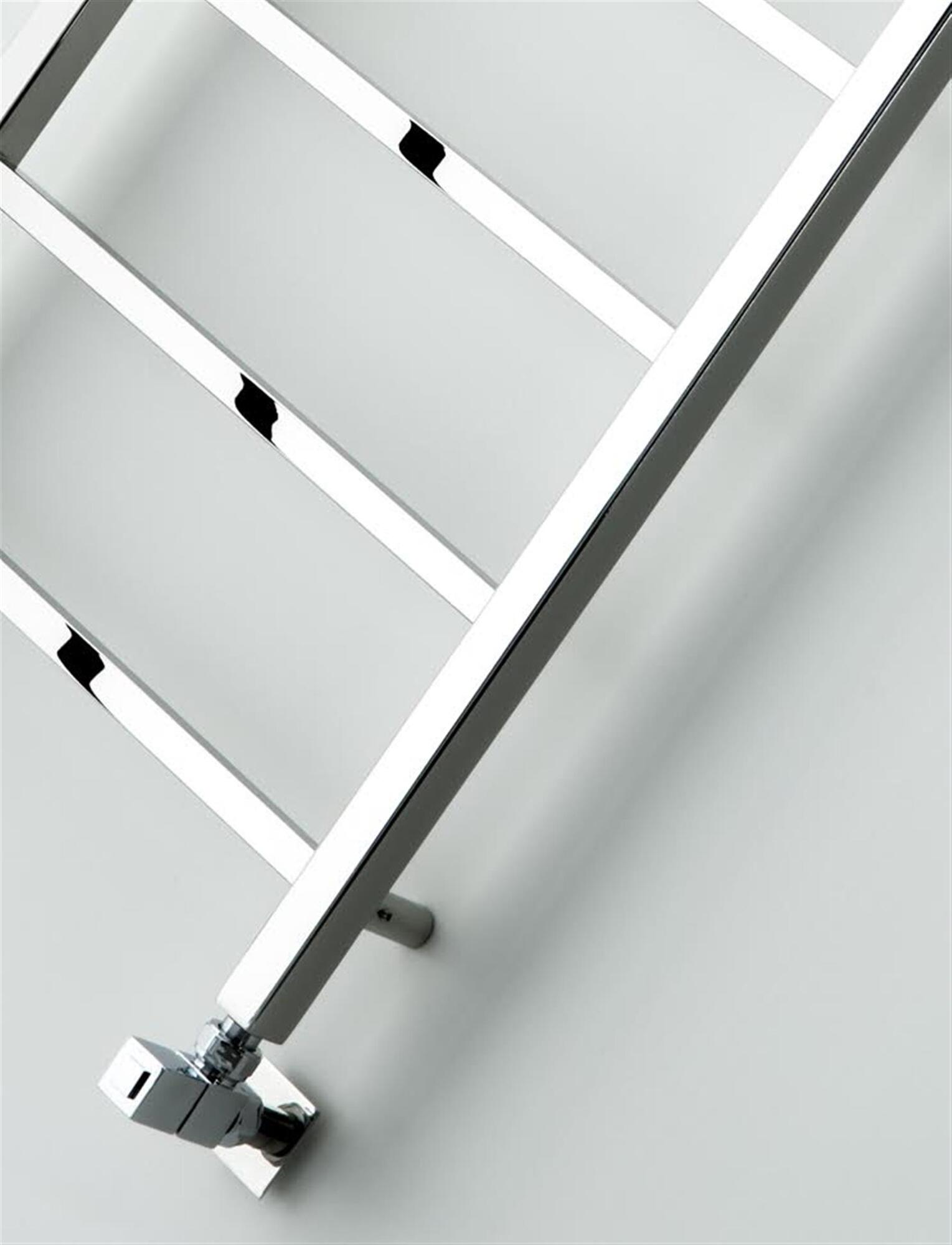Полотенцесушитель Hammam JUPITER Stainless steel  комбинированный; электрический или водяной Сталь  - Вид №13