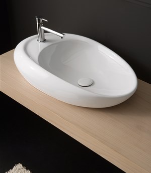 8602 Scarabeoceramica Умывальник 71x46 Moai Santreyd