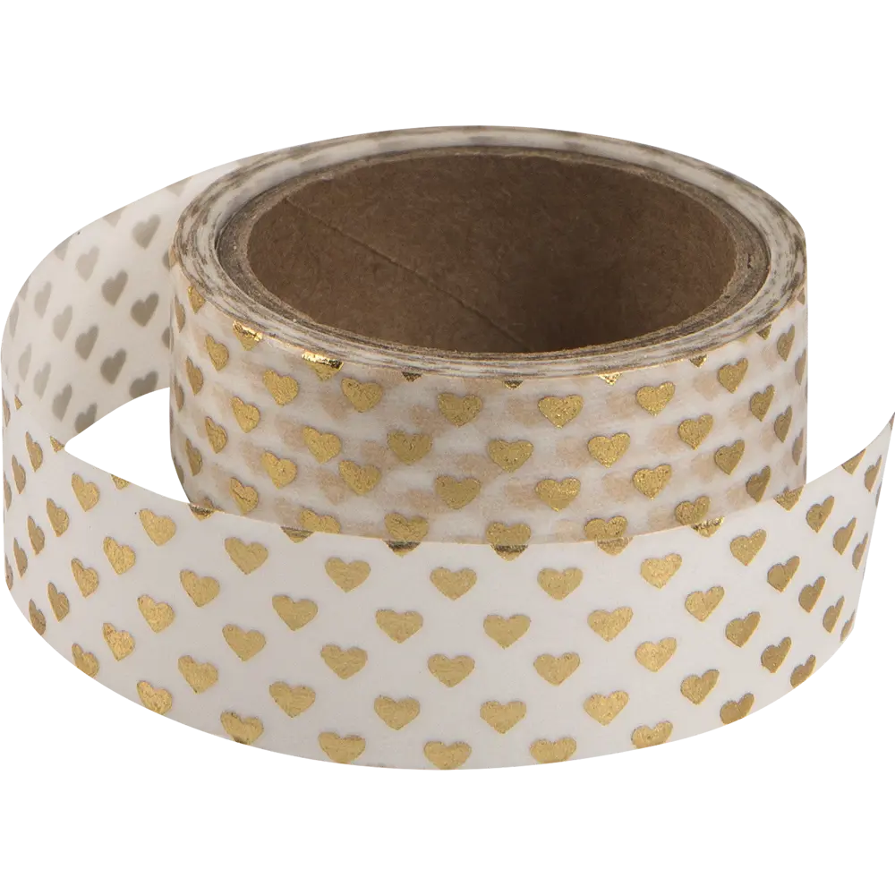 Лента самоклеящаяся  «Золотые сердца» 1.5 см x 4 м Santreyd STLM-2057074