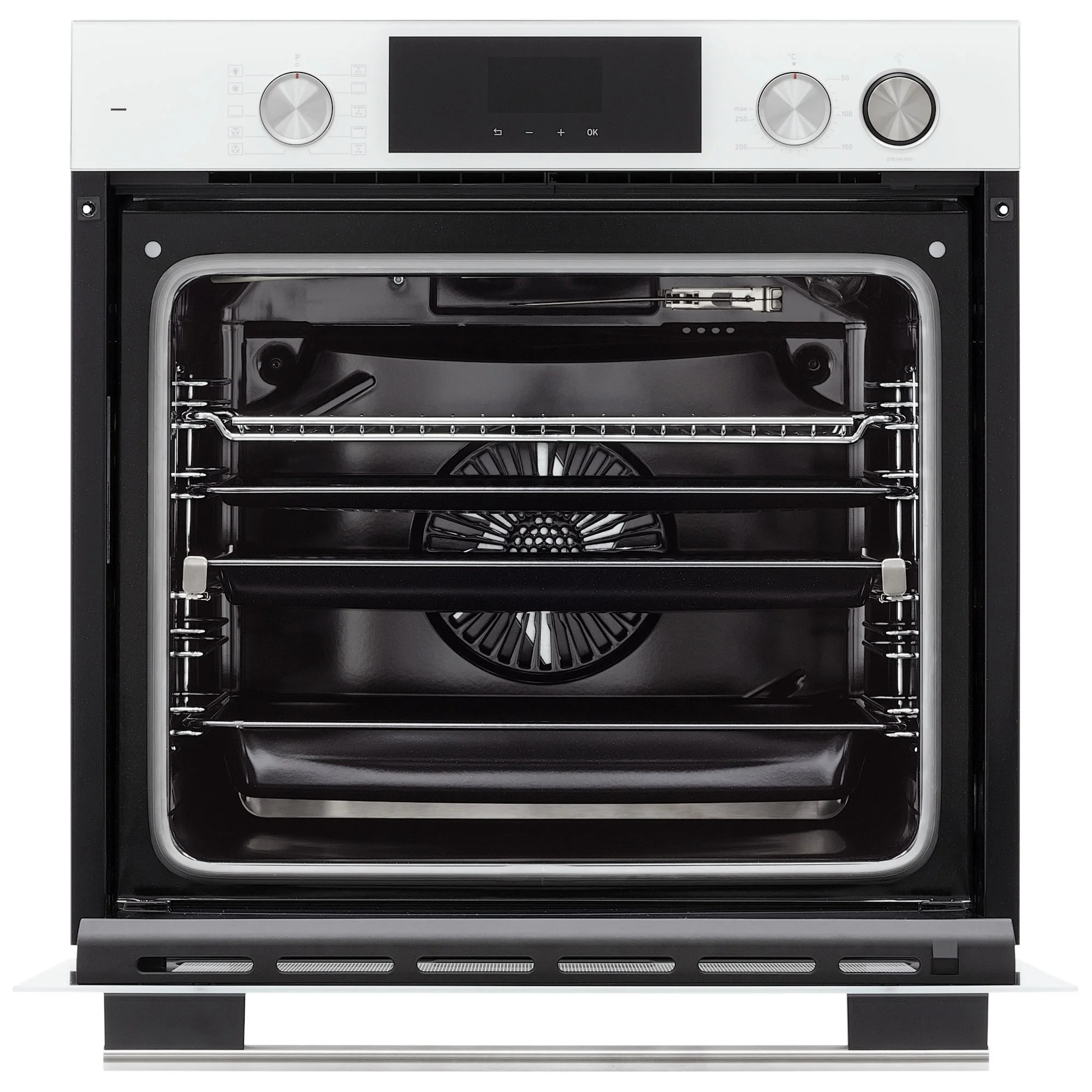 9014950 Электрический духовой шкаф KRONA NEBULA steam 60 WH белый KRONA1 STDN-0128880 - Вид №2