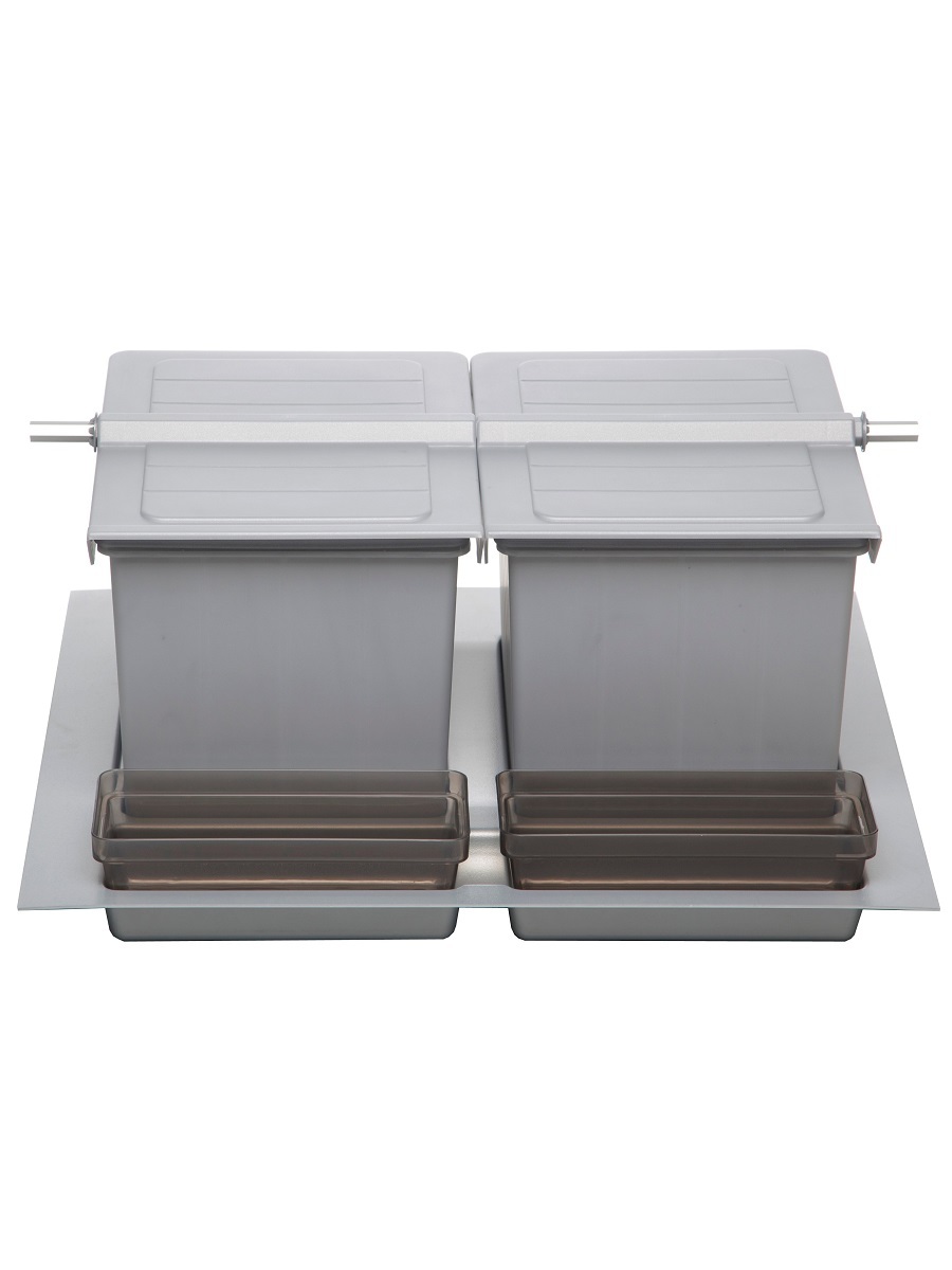 Система сортировки мусора Omega Top 600/24 Metallic Grey NAVAKO 10108