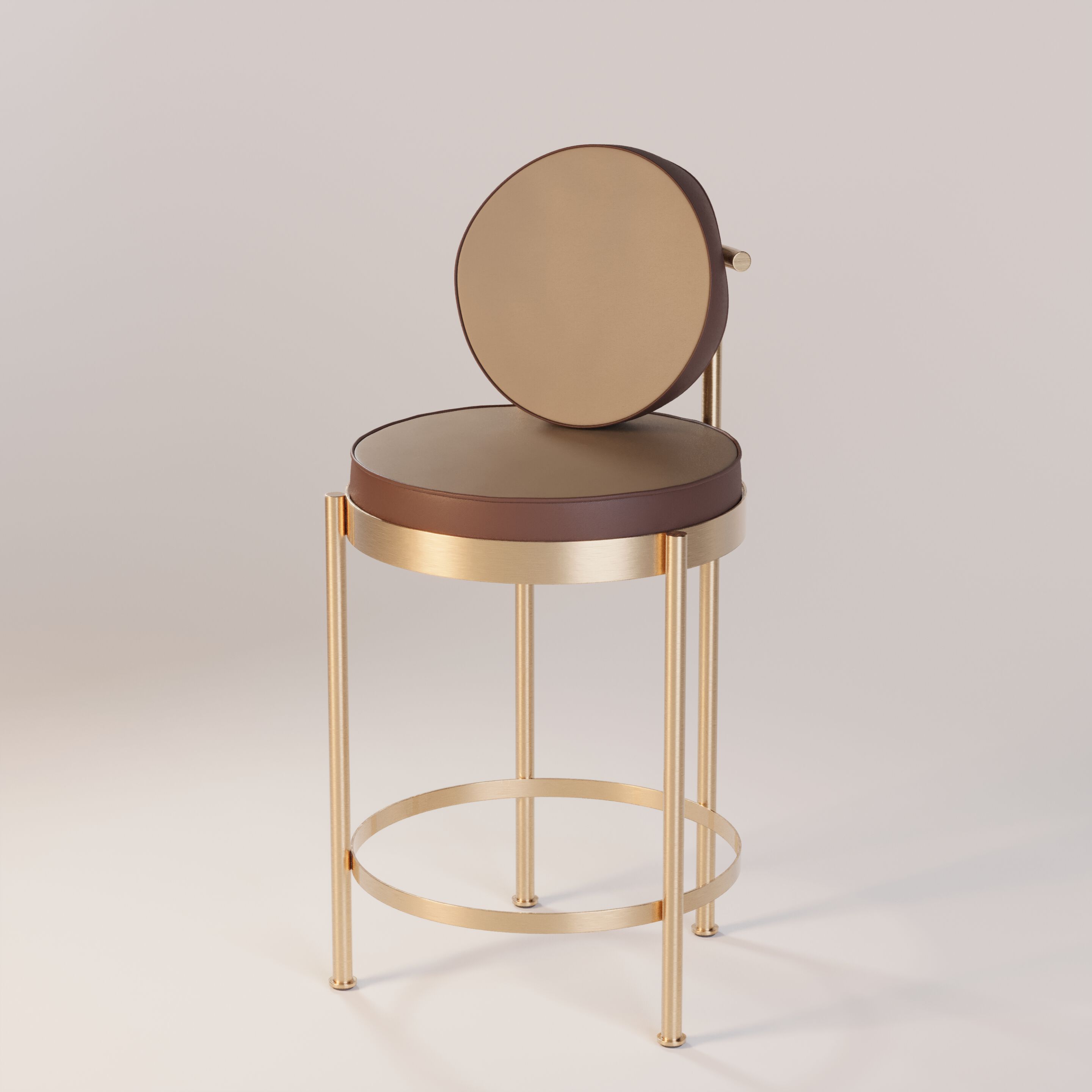 Высокий тканевый садовый стул со спинкой Myface Trace ARCH-00138011 - Вид №9