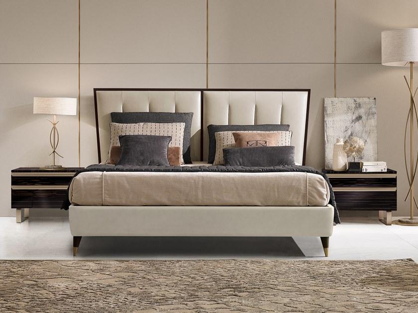 Barnini Oseo Кровать двуспальная с обивкой кожей Richmond upon thames Rc138 - rc158 - Вид №1