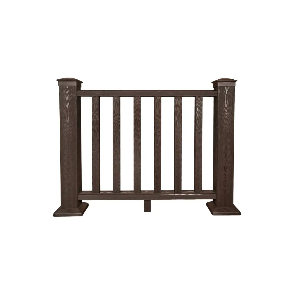 Комплект ограждений Groentec ДПК венге Santreyd STLM-2135356