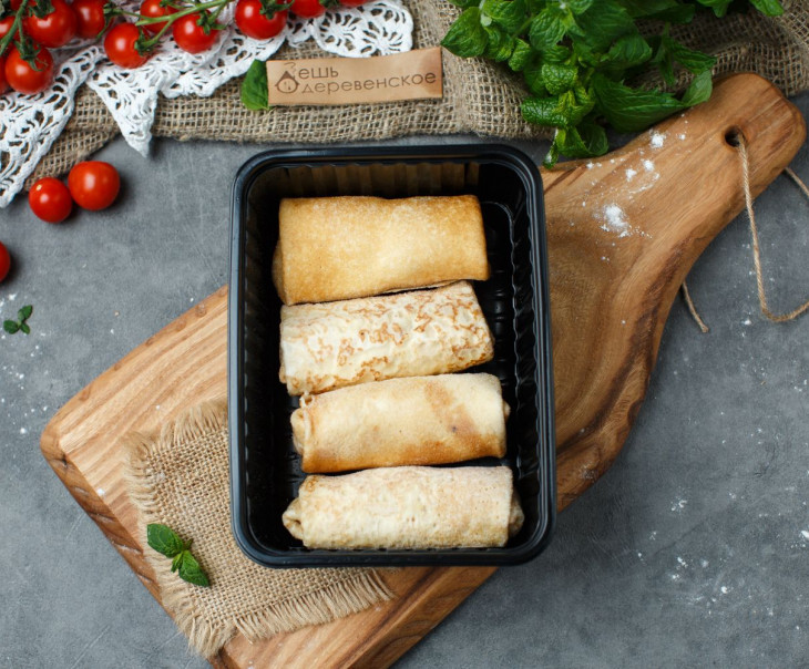 5767 Блины с картофелем и грибами Вкусляндия  - Вид №2