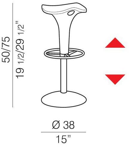 REXITE Табурет регулируемый по высоте sun-id-1437360 - Вид №6