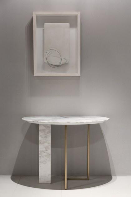 Meridiani Консоль-полумесяц из мрамора Edition shine sun-id-1347182 - Вид №2