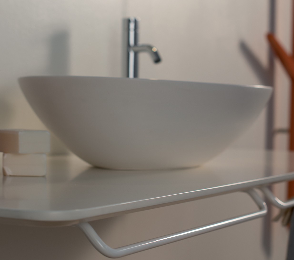outletEXBELLB.CO Накладная раковина на столешницу  прямоугольная Ex.T  - Вид №1