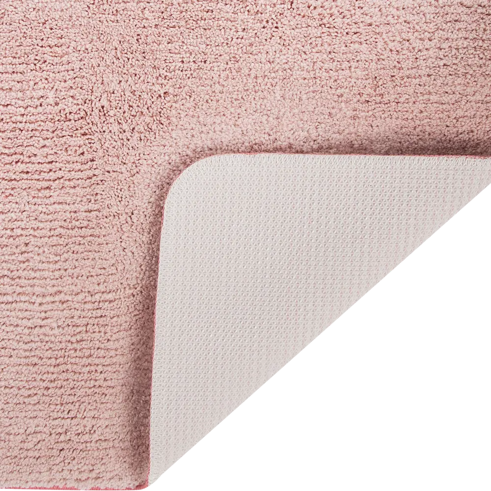 Коврик для ванной комнаты Bauhen 50x80 см цвет розовый SWENSA BSM STLM-2107109 - Вид №2