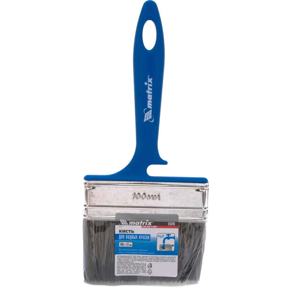Флейцевая кисть Matrix для водных красок 100 мм 82586220 STLM-1573923