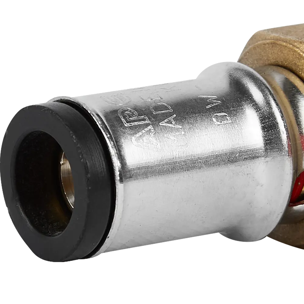 82306157 Муфта комбинированная Stout 1/2"x16 мм ВР латунь SFP-0016-001216 STLM-0024312  - Вид №1