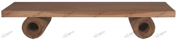 Il Giardino di Legno Низкий прямоугольный столик для сада из суаровой древесины Suar Suar04c2