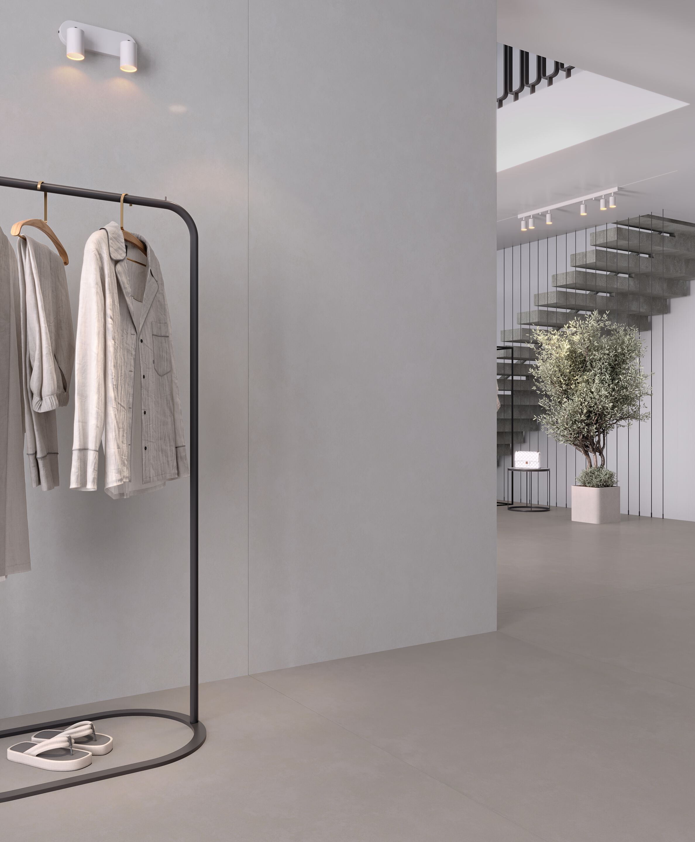 Пол / облицовка керамогранита с цементным эффектом для внутреннего и наружного применения Kaleseramik плиты ARCH-00147133 - Вид №6