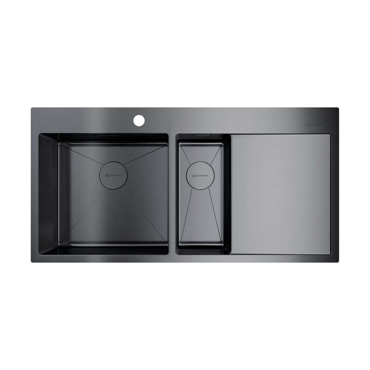 Кухонная мойка Akisame 100-2 GM-L OMOIKIRI 4973103