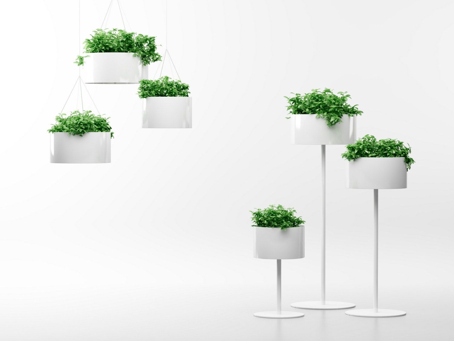 Алюминиевый подвесной держатель для горшка Systemtronic GREEN CLOUD ARCH-00032181 - Вид №8