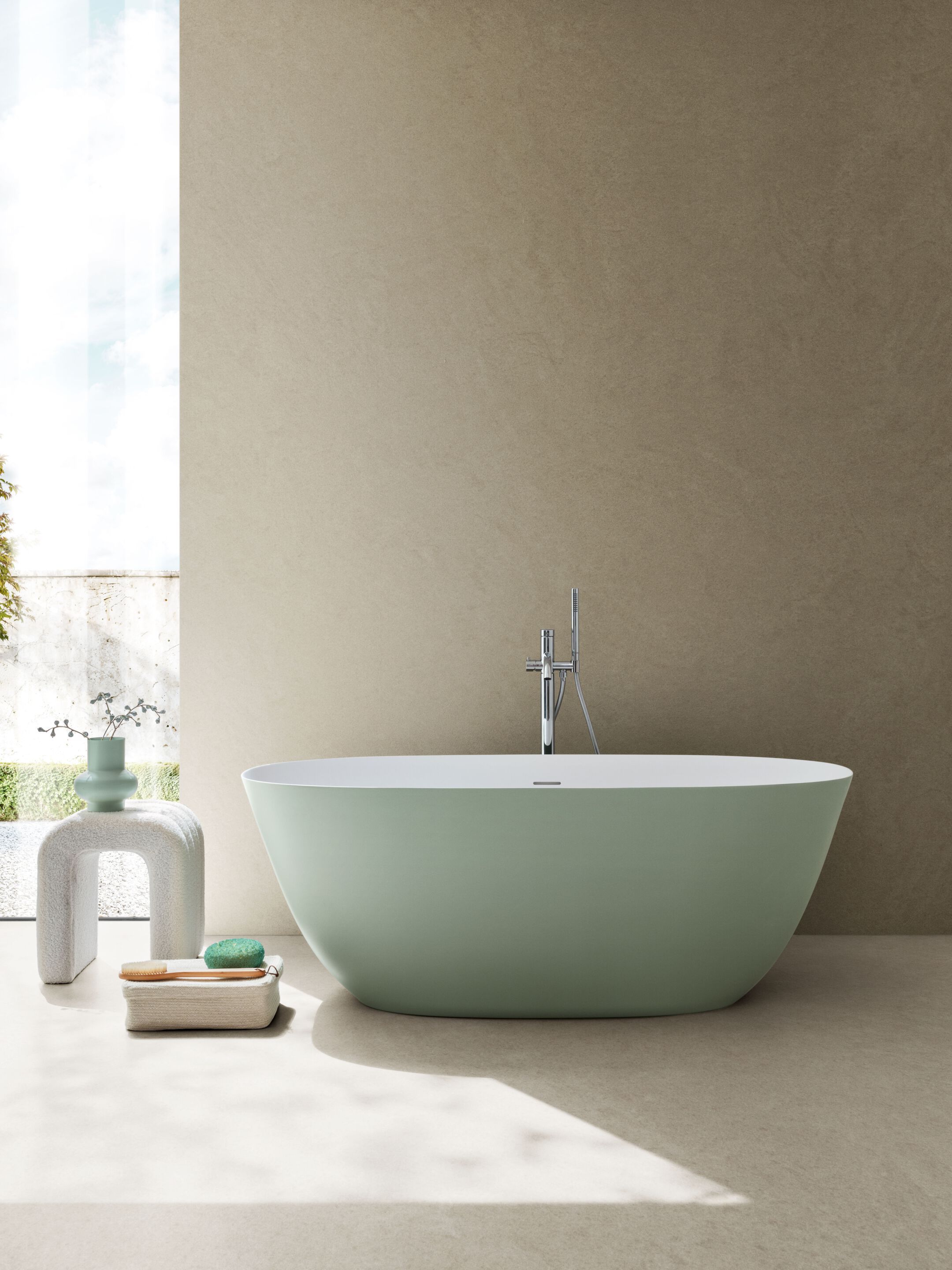 Матовый лакированный деревянный подвесной умывальник ARBLU Dress System ARCH-00100620 - Вид №4