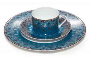 18284 Чайная пара (чашка и блюдце) DESHOULIERES