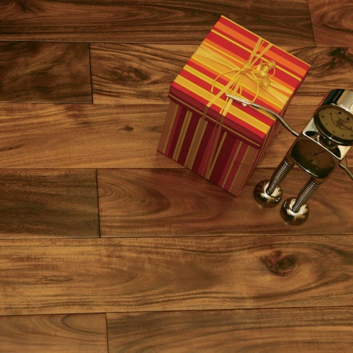 Массивная доска Parketoff Экзотика Африканская Акация (Гладкая) 910х122 мм 2600300429 - Вид №1