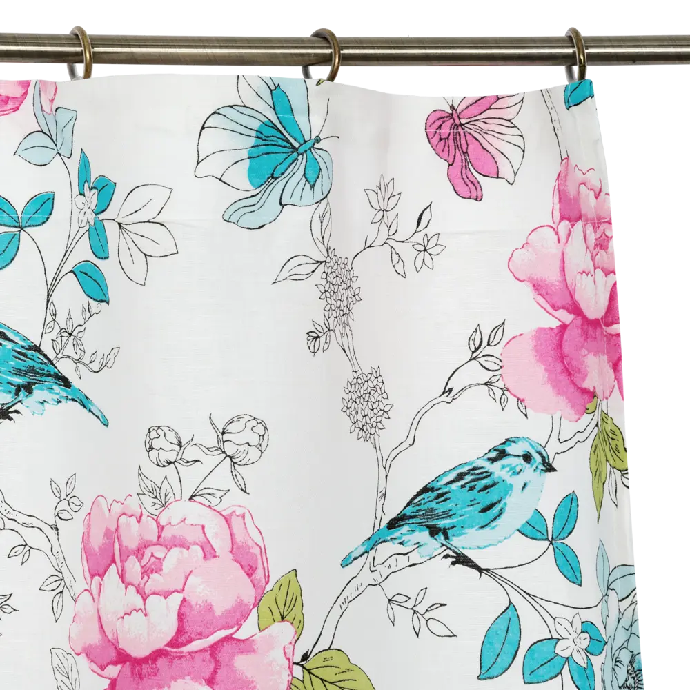 Штора на ленте «Эдем», 145х260 см, цвет красный ВАСИЛИСА STLM-2007034 - Вид №3