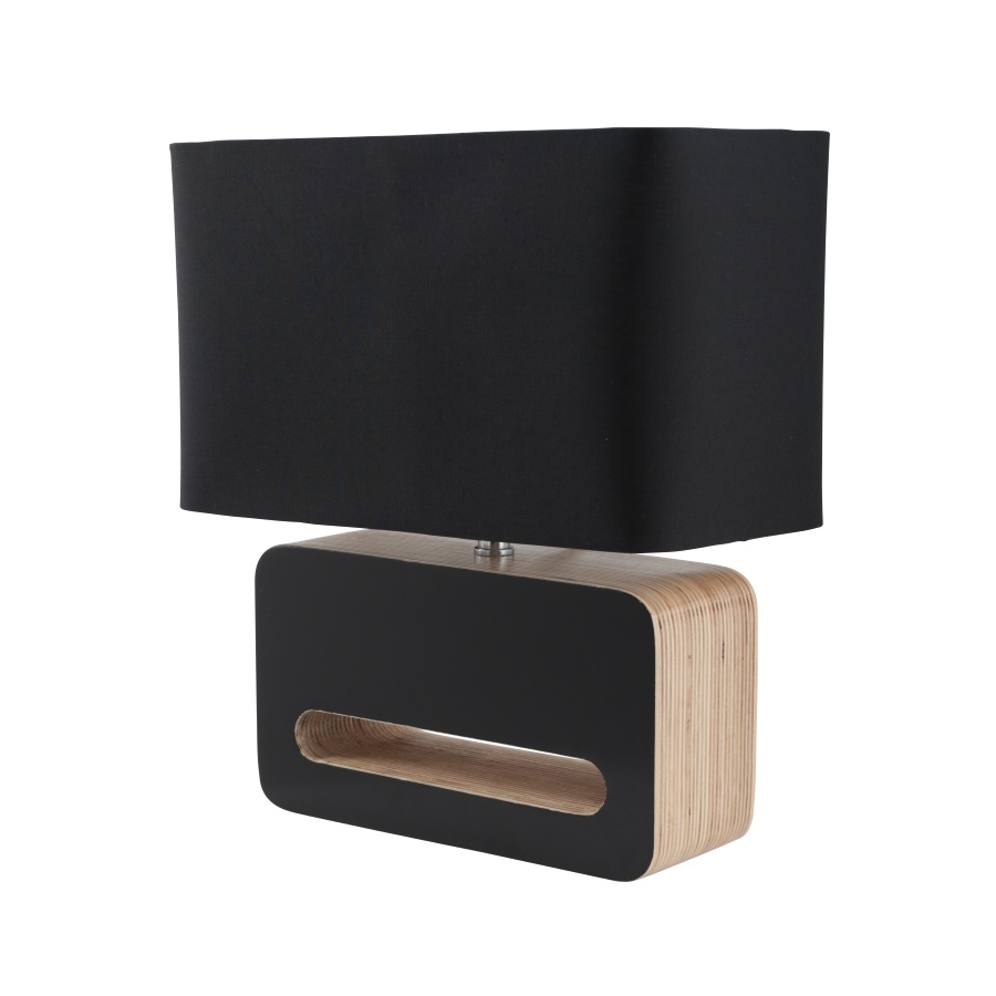 Лампа настольная Wood, черная Zuiver 5000804 - Вид №6