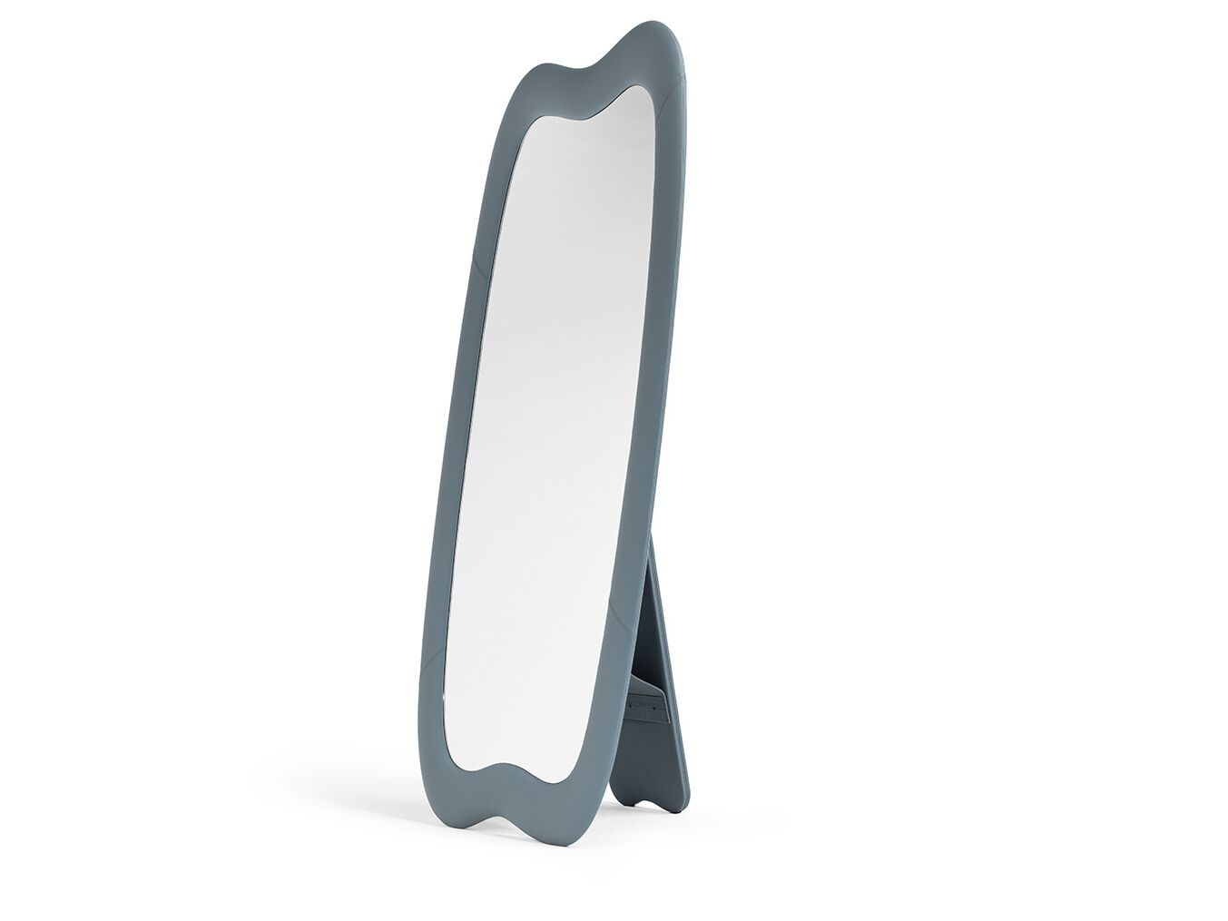 Напольное или настенное зеркало с кожаной рамкой Poltrona Frau SQUASH ARCH-00013534