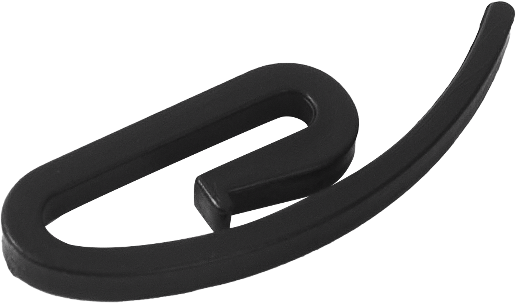 Глайдер с крючком и стопор для штор INSPIRE, черный, 22 шт 86198820 STLM-0066758