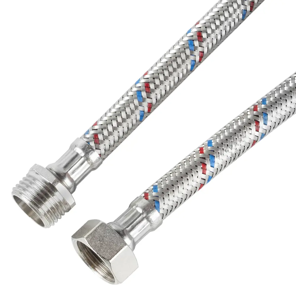 Гибкая подводка для воды, 1/2", штуцер-гайка, 200 см 11005886 STLM-2184520 OSKAR-M  - Вид №1