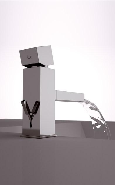 Rubinetterie Mariani Смеситель для раковины водопад одинарный River 393-ri - Вид №3